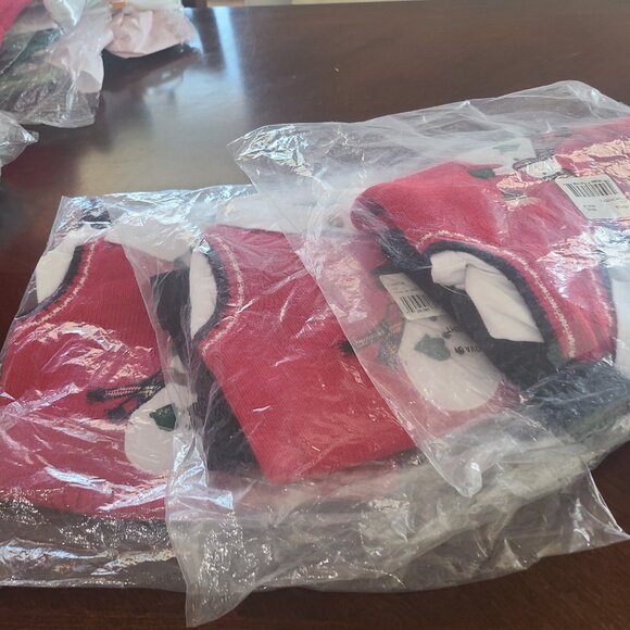 Great Guy Sweater Vest Set – Baby Boy, Snowman, Holiday Outfit, 12M, 3pc, NWT - Picture 8 of 8